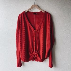 Urban Outfitters cozy long sleeve top